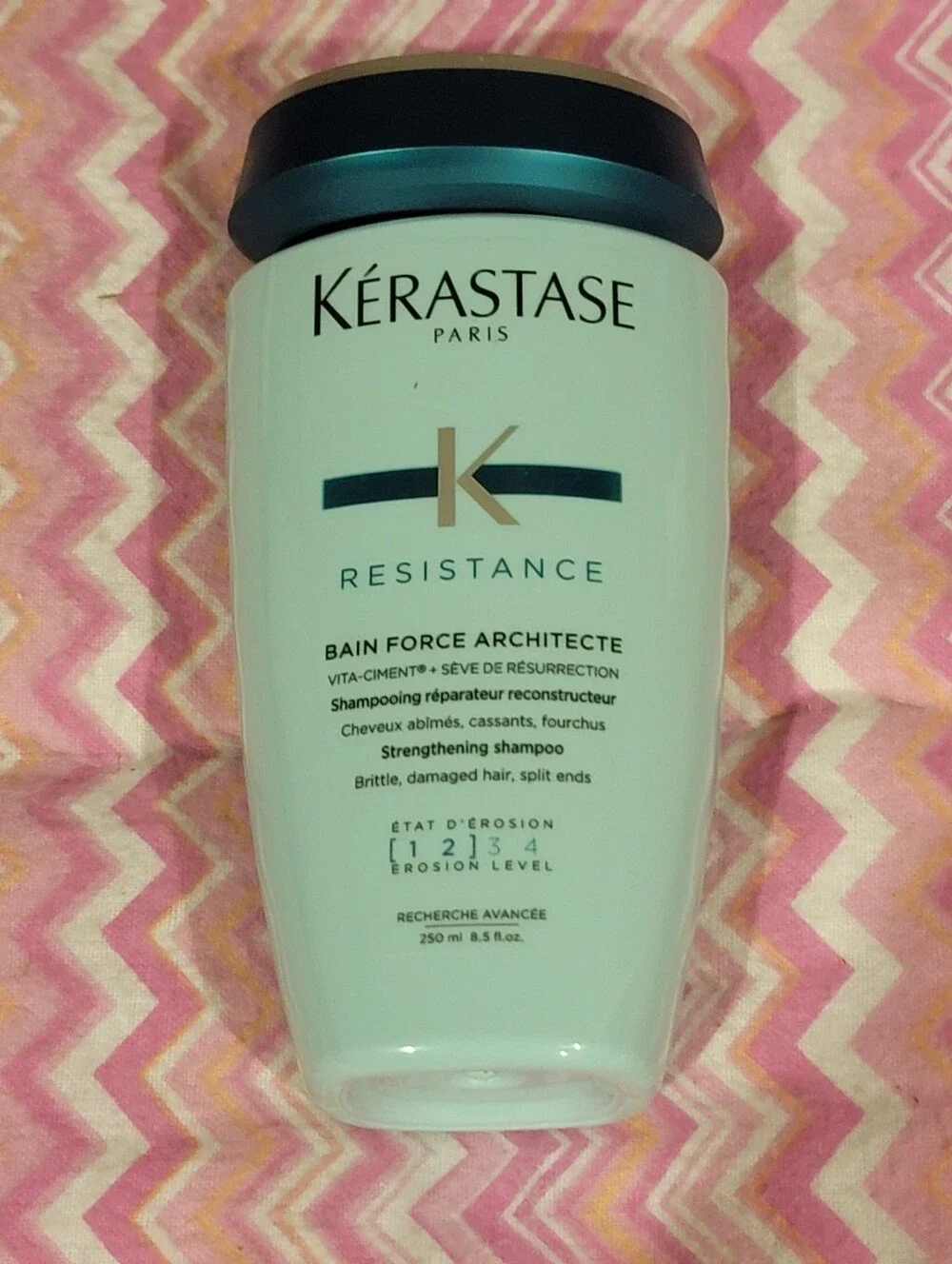 Kérastase Résistance Bain Force Architecte Strengthening Shampoo 8.5 oz NEW